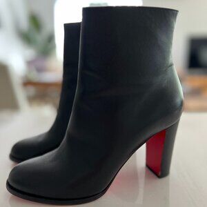 CHRISTIAN LOUBOUTIN Adox Leather Boots 85